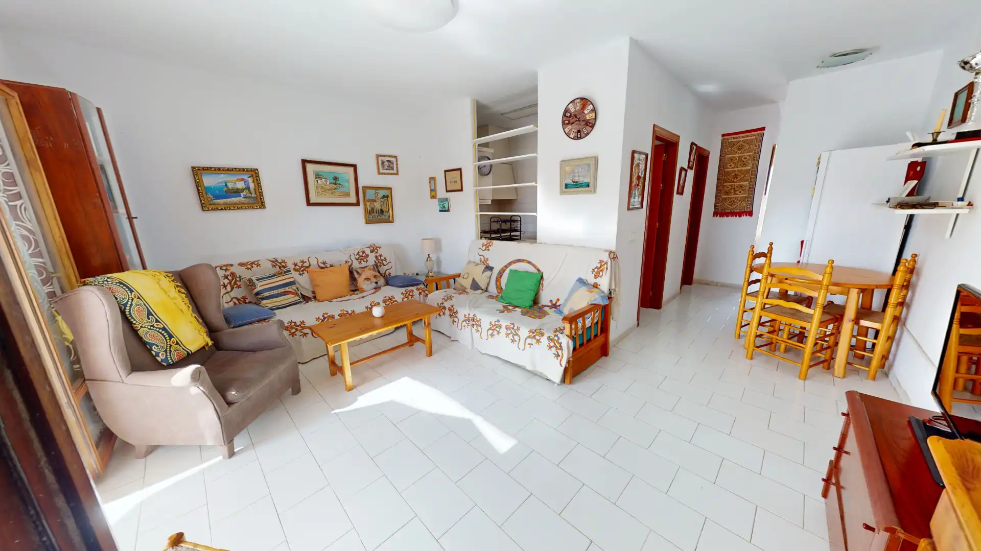 Living room of Flat for sale in Torrevieja  with Air Conditioner, Balcony and Community pool