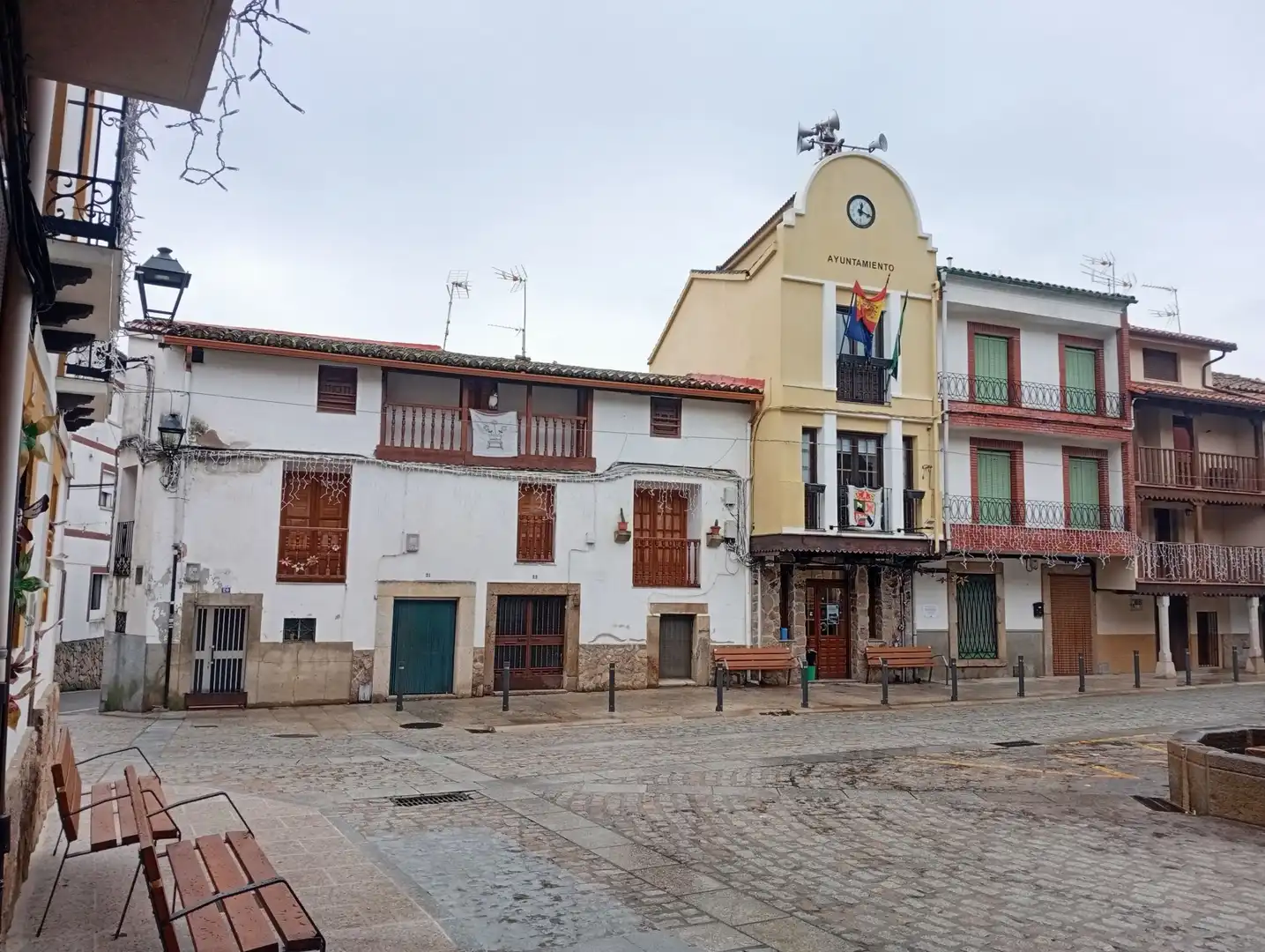Vista exterior de Casa o xalet en venda en Talaveruela de la Vera