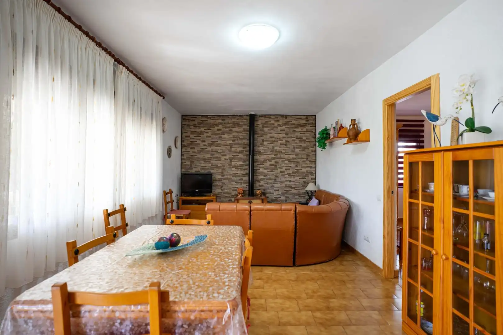Living room of Houses for sale in Alcalà de Xivert  with Private garden, Terrace and Swimming Pool