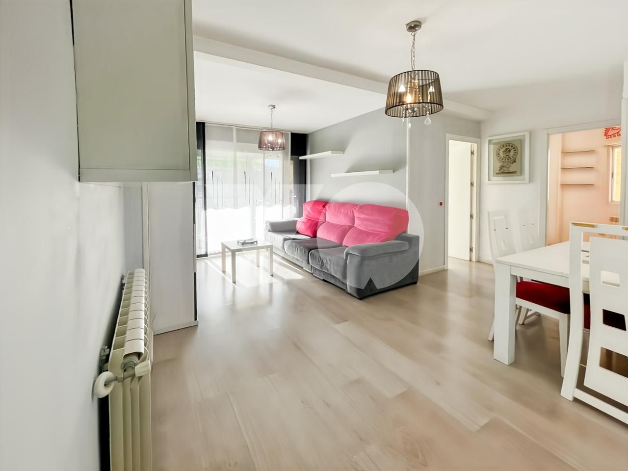 Sala d'estar de Pis en venda en  Madrid Capital amb Aire condicionat, Calefacció i Terrassa