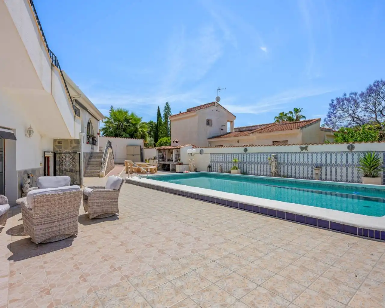 Swimming pool of Houses for sale in Rojales  with Air Conditioner, Private garden and Terrace