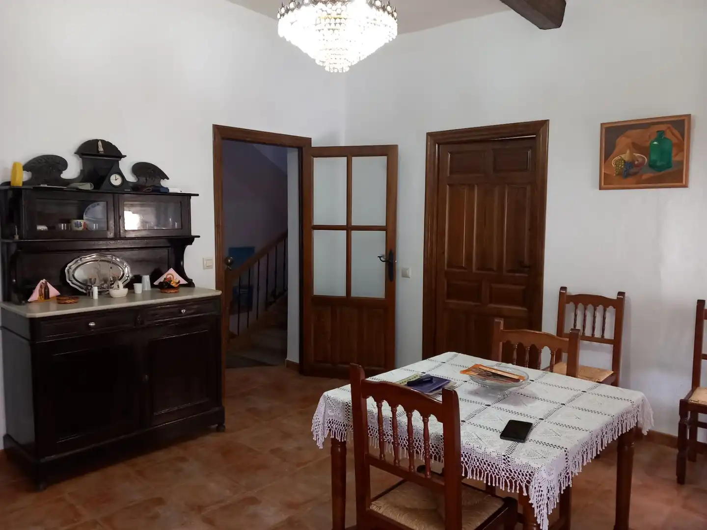 Dining room of Houses for sale in Alcaraz  with Furnished