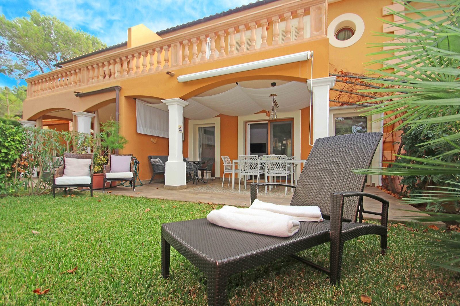 Jardín de Casa adosada en venta en Calvià con Aire acondicionado, Jardín privado y Terraza