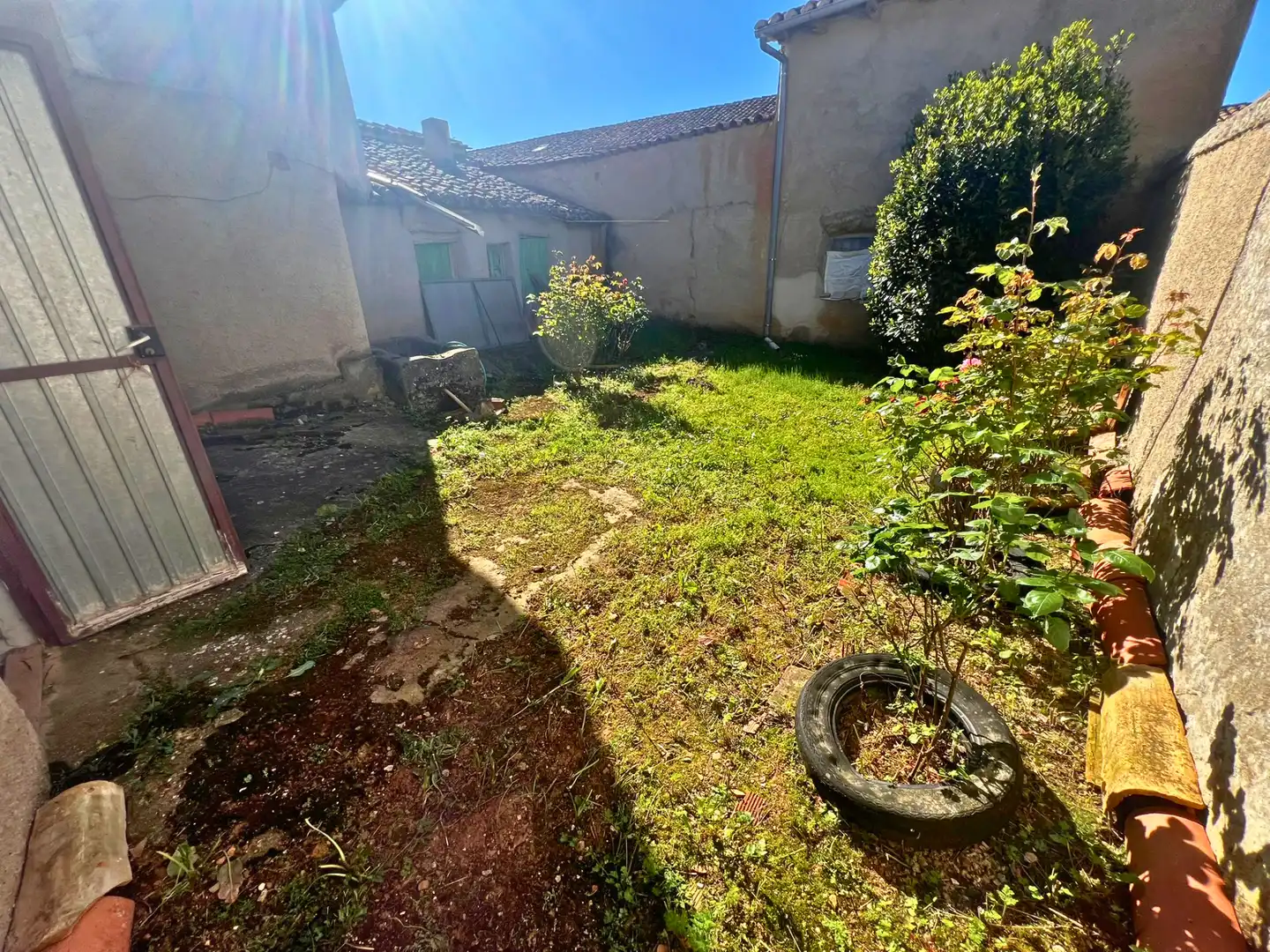 Jardí de Casa o xalet en venda en Dehesa de Romanos  amb Calefacció, Jardí privat i Moblat