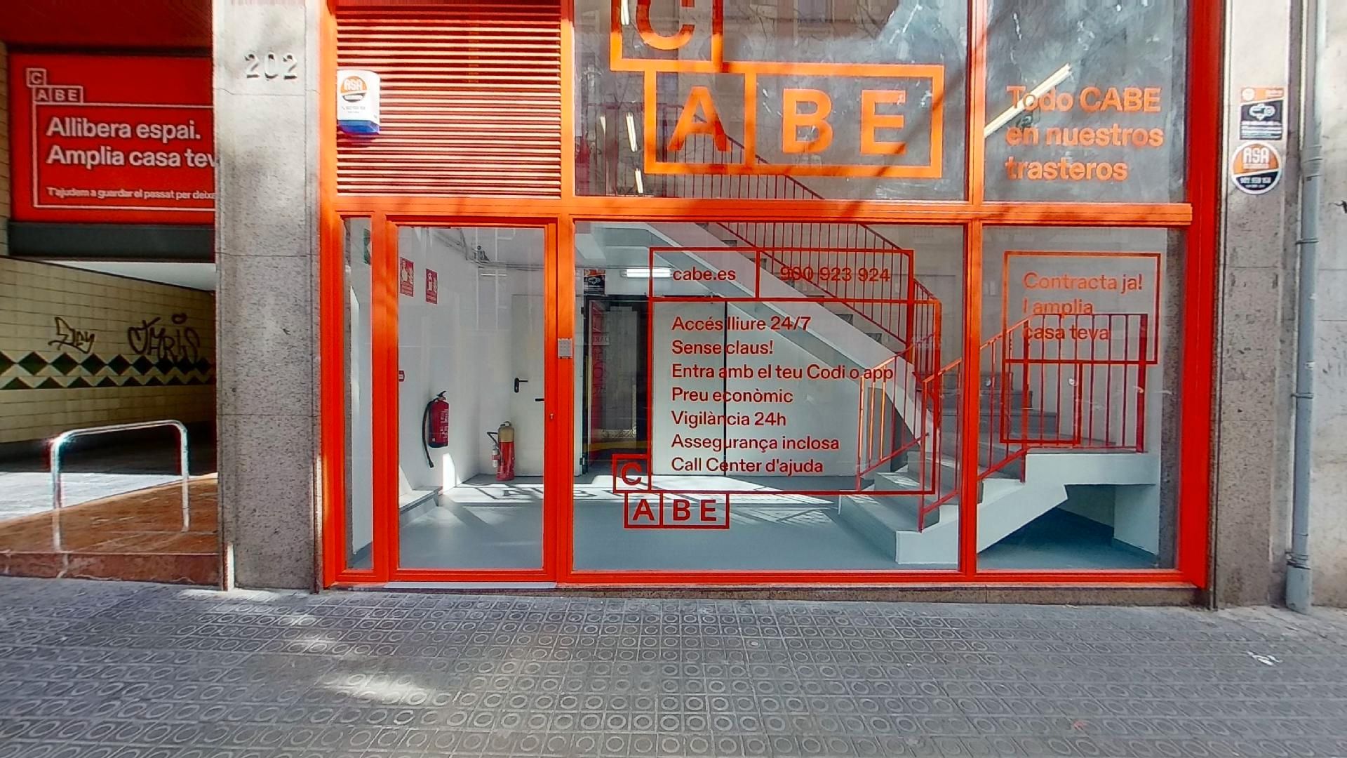 Exterior view of Box room to rent in  Barcelona Capital  with Alarm