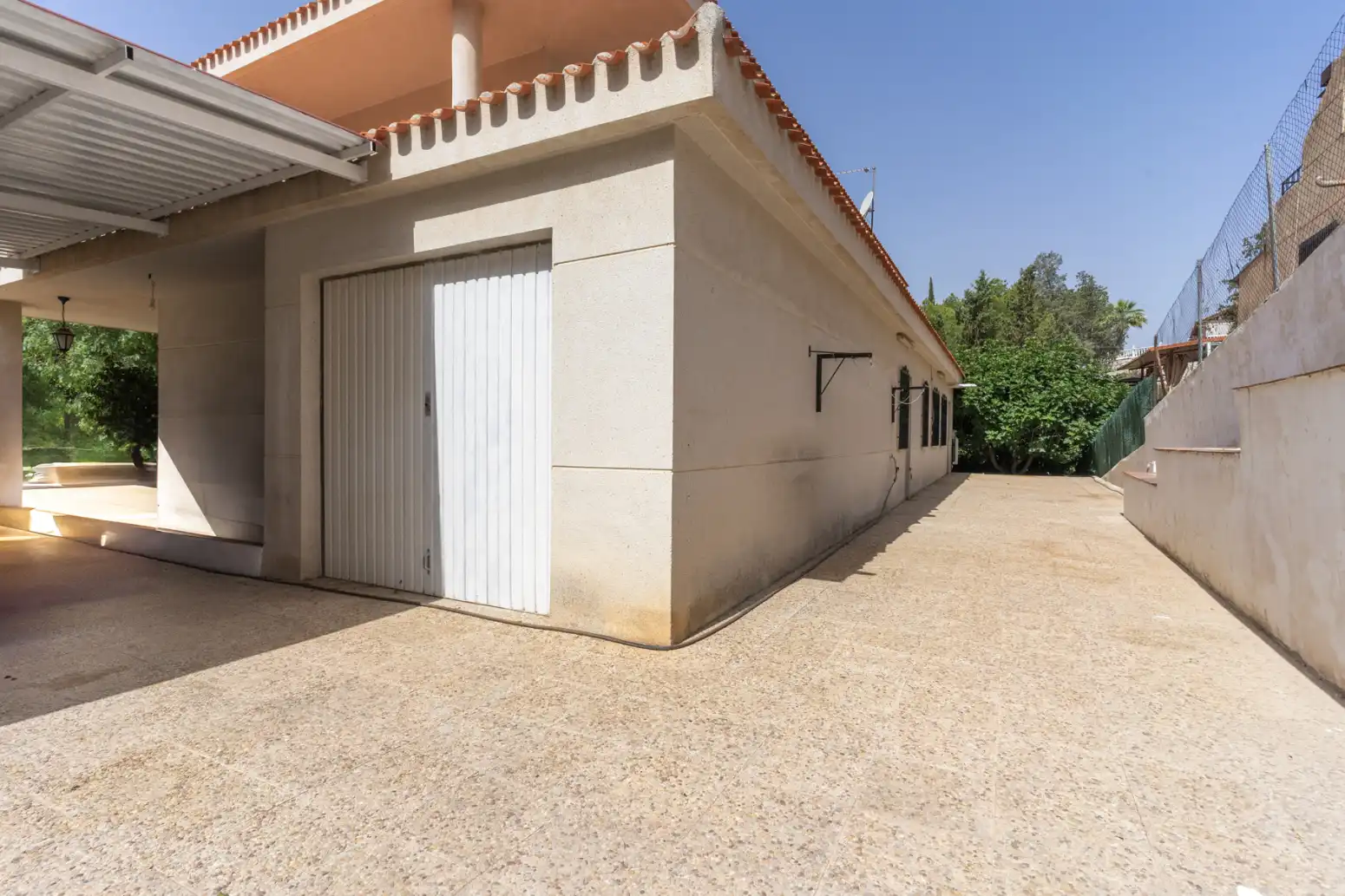 Vista exterior de Casa o chalet en venta en Las Torres de Cotillas con Aire acondicionado, Jardín privado y Trastero