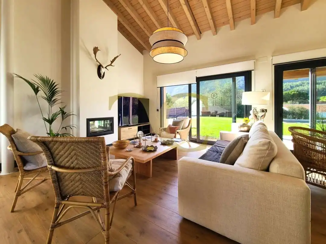 Living room of Houses for sale in Ribadesella  with Air Conditioner, Heating and Private garden