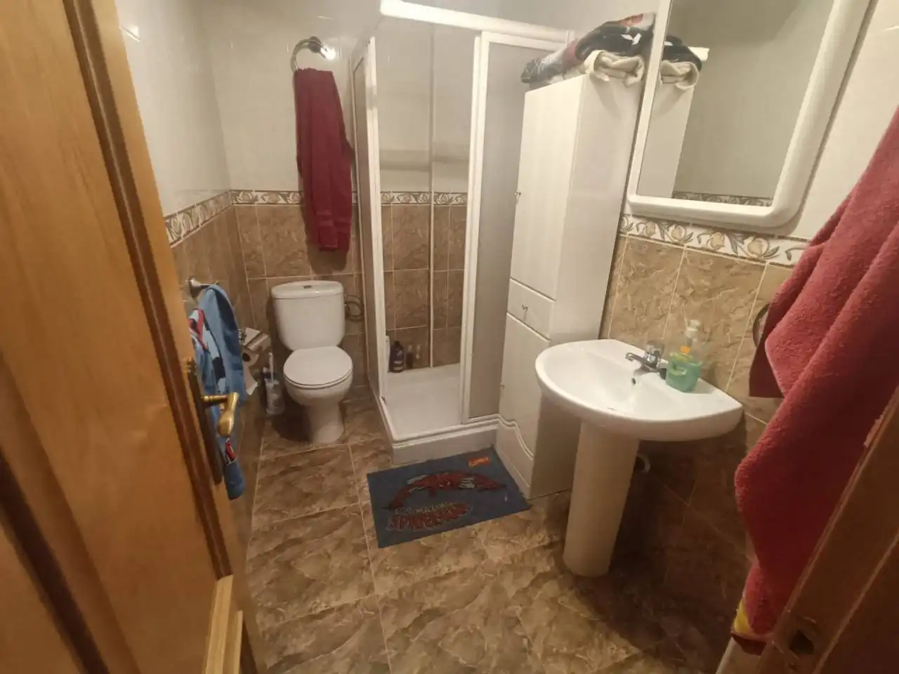 Bany de Casa o xalet en venda en Villanueva Mesía amb Jardí privat, Terrassa i Moblat