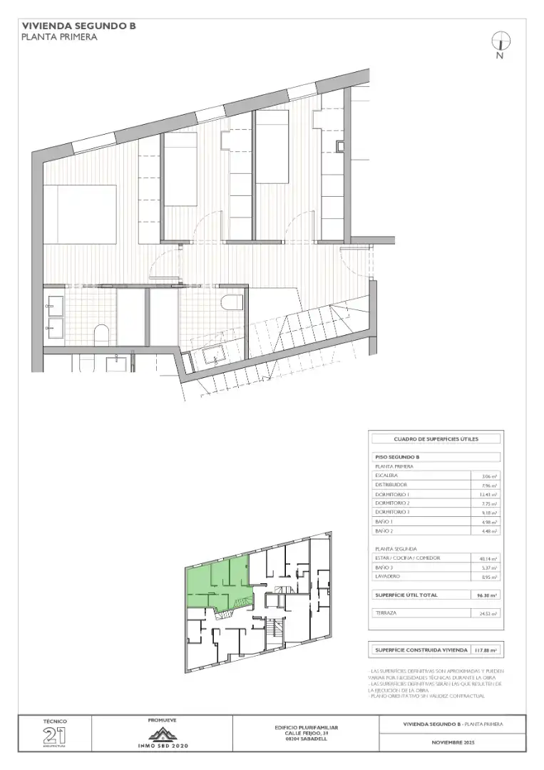 Duplexes for sale in Sabadell  with Air Conditioner, Heating and Terrace