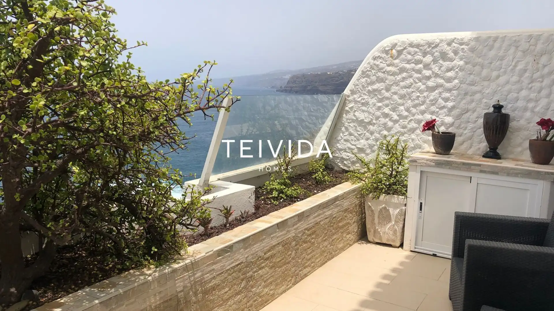 Terrace of Flat for rent in Puerto de la Cruz  with Terrace, Swimming Pool and Furnished