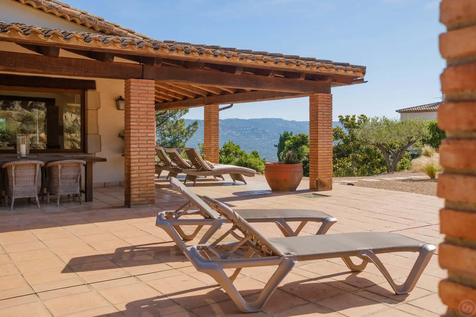 Terrace of Houses for sale in Santa Cristina d'Aro  with Air Conditioner, Heating and Storage room