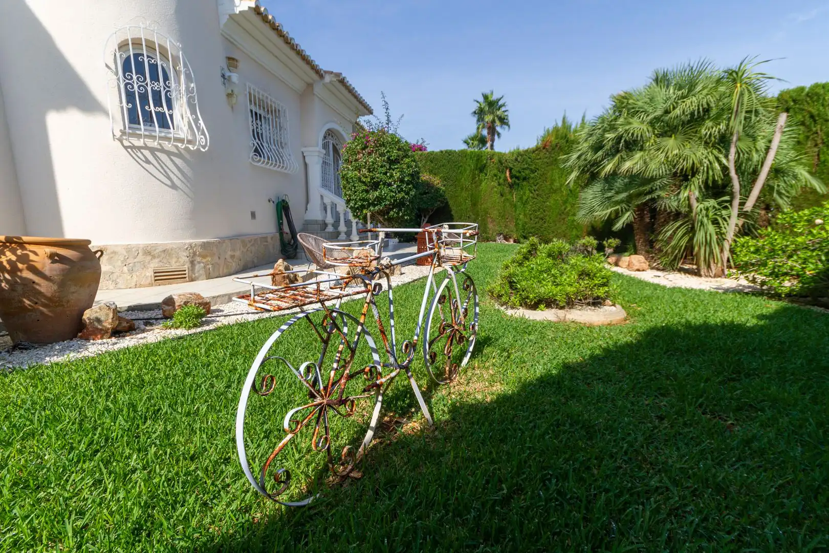 Garden of Houses for sale in Dénia  with Air Conditioner, Heating and Private garden