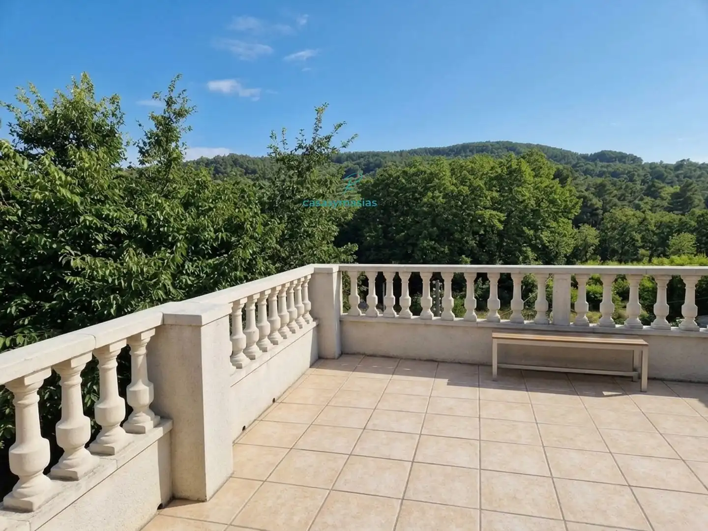 Terraza de Casa o chalet en venta en Torrelavit con Aire acondicionado, Calefacción y Jardín privado