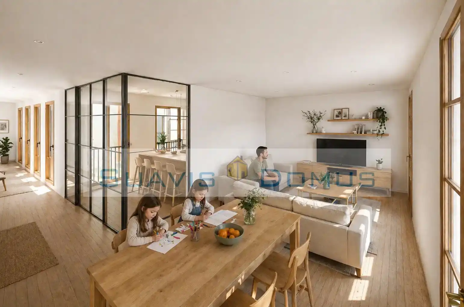 Sala de estar de Piso en venta en Zamora Capital  con Calefacción, Trastero y Piscina