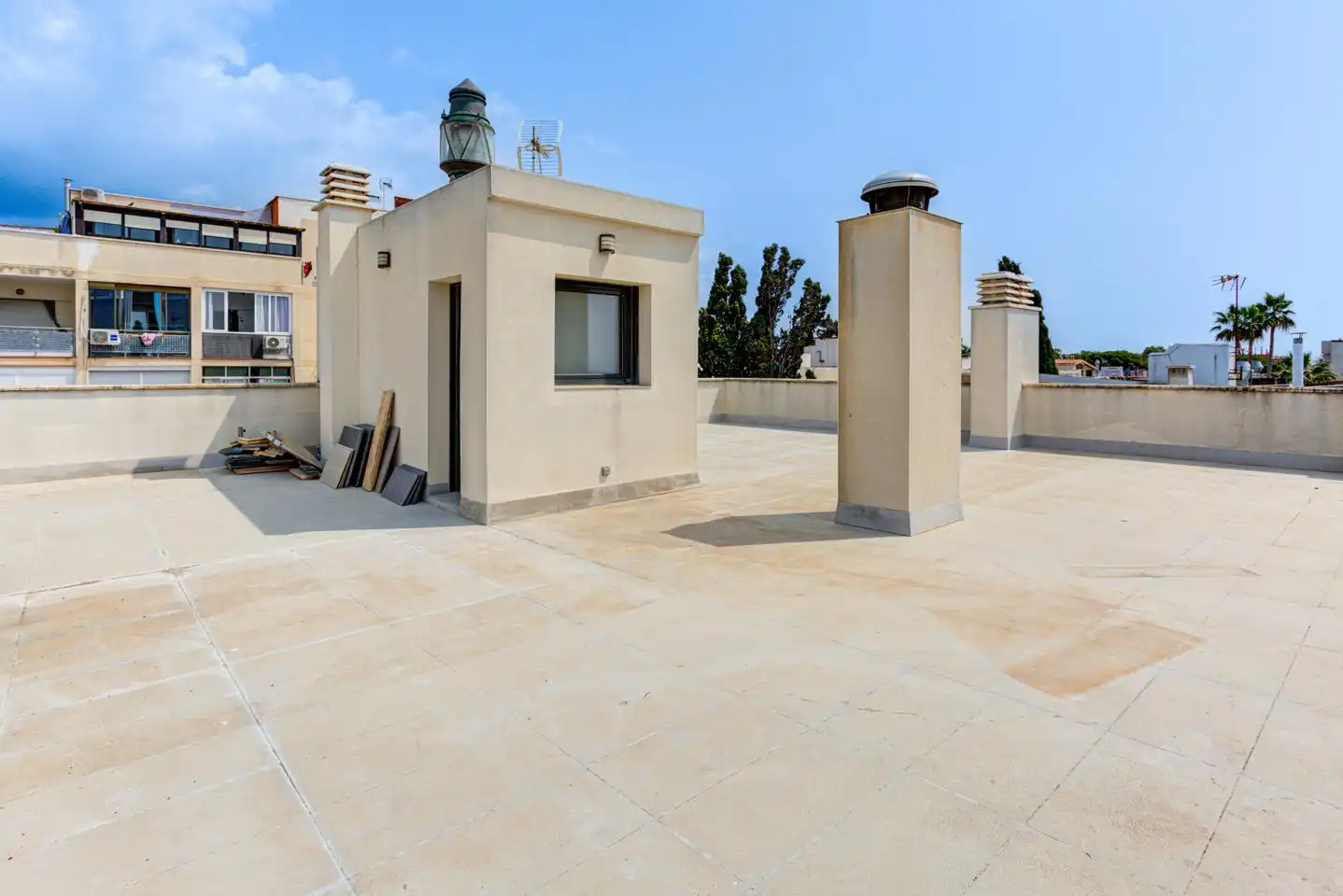 Terrasse von Haus oder Chalet zum Verkauf in Castelldefels mit Klimaanlage, Heizung und Privatgarten