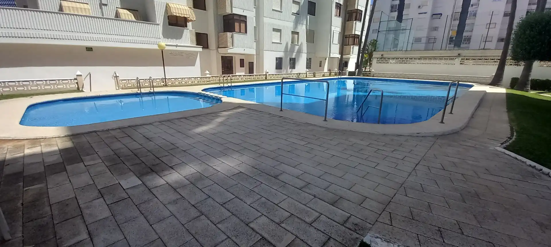 Swimming pool of Apartments for rent in Gandia  with Air Conditioner, Heating and Terrace