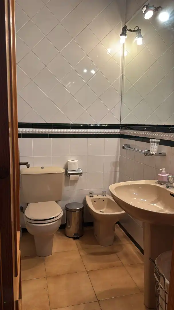 Bathroom of Houses for sale in Roquetas de Mar  with Air Conditioner, Heating and Private garden