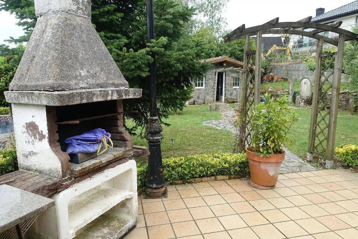 Jardí de Casa o xalet en venda en Mungia amb Calefacció, Jardí privat i Terrassa