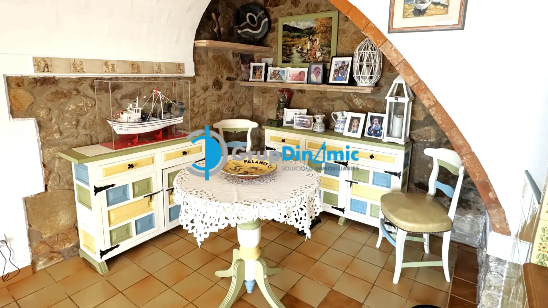 Comedor de Casa o chalet en venta en Calonge i Sant Antoni con Aire acondicionado, Jardín privado y Parquet