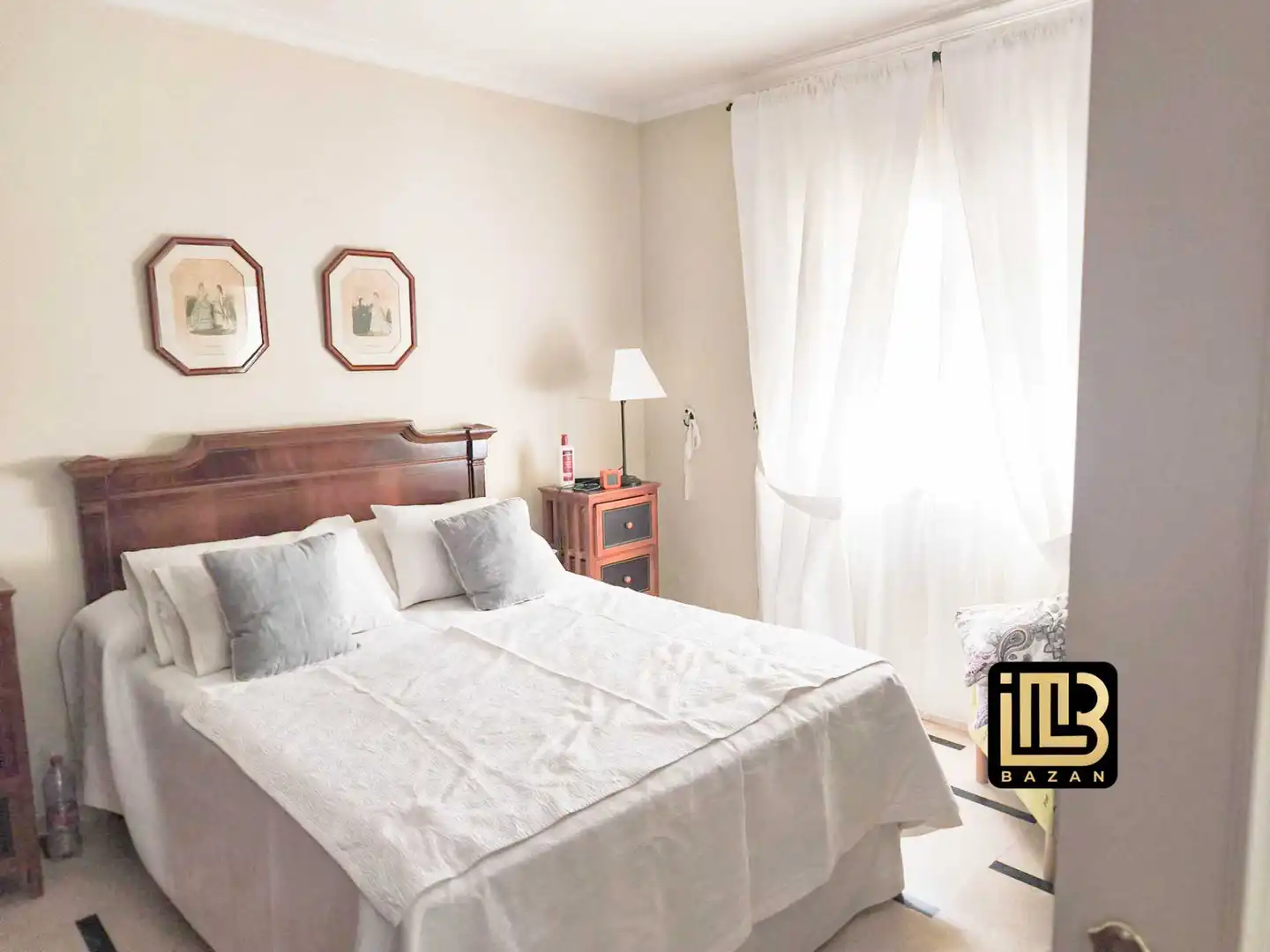 Schlafzimmer von Wohnung zum Verkauf in Málaga mit Klimaanlage, Heizung und Privatgarten