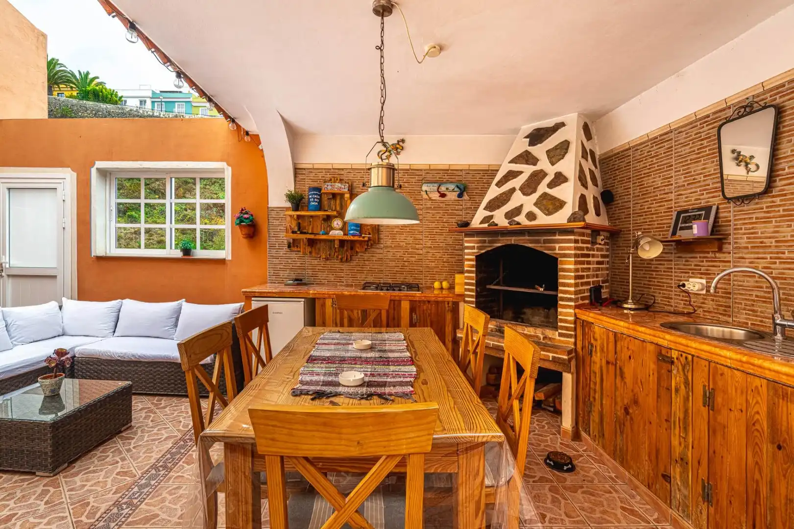 Cocina de Casa o chalet en venta en San Juan de la Rambla con Terraza, Trastero y Amueblado