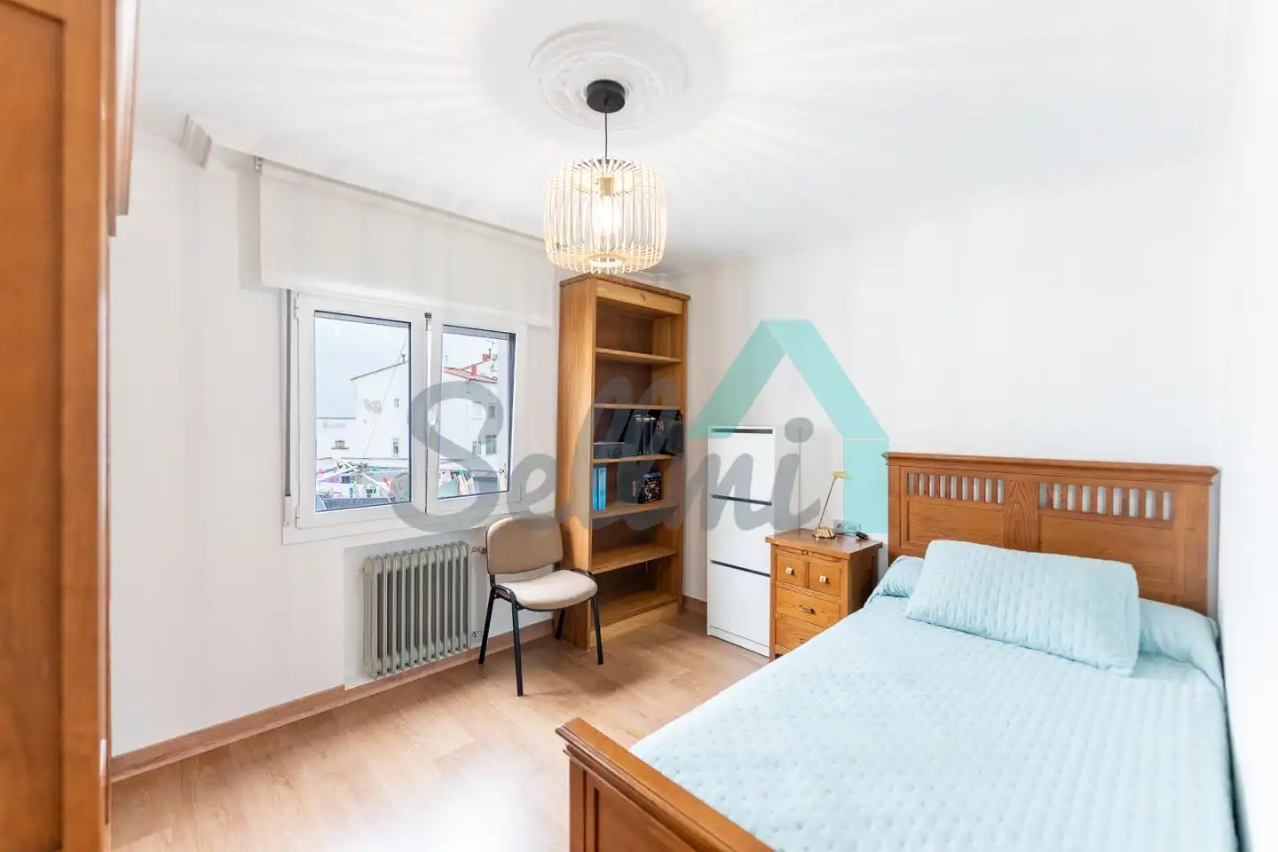 Bedroom of Flat for rent in Siero  with Heating, Terrace and Furnished