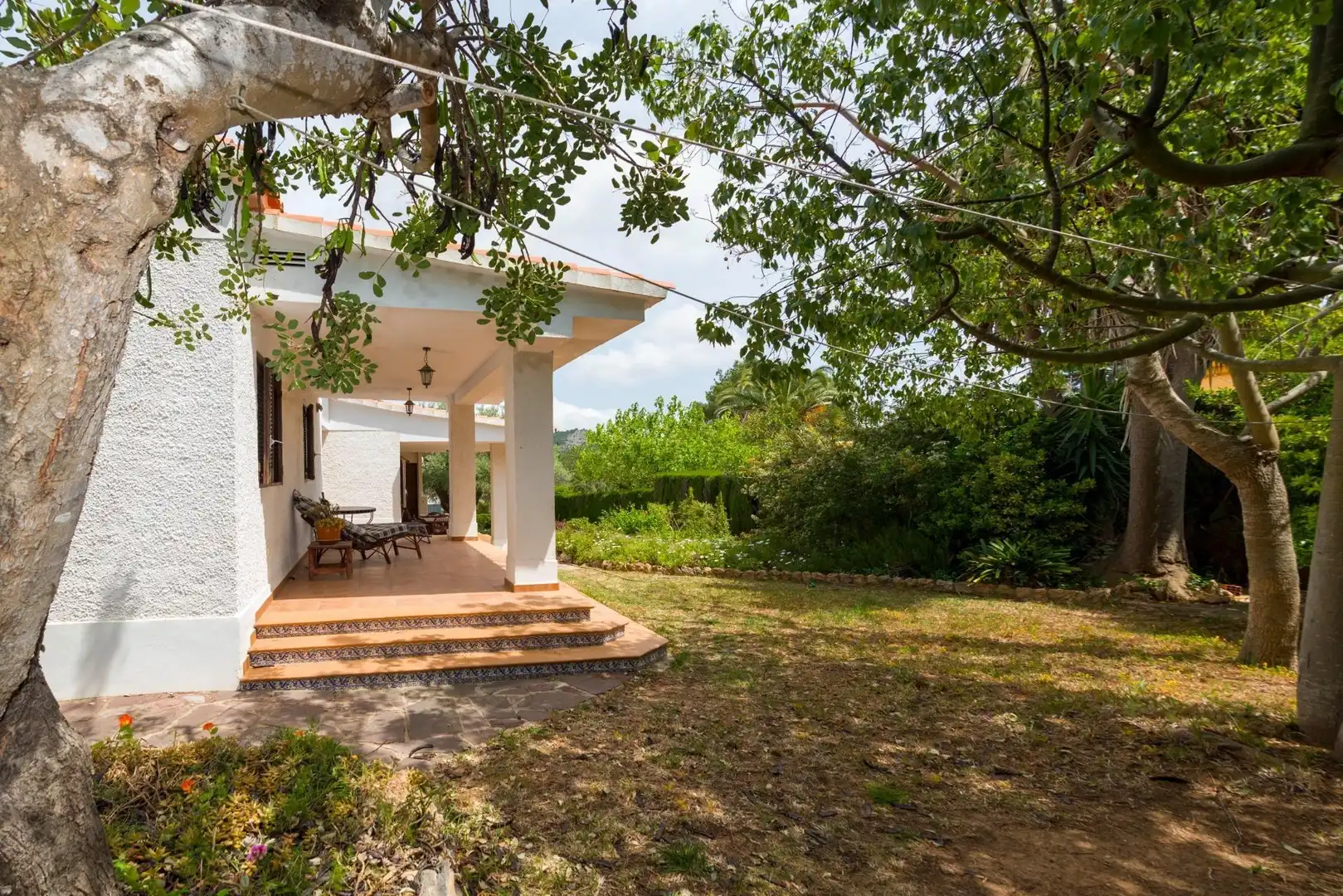 Terrassa de Casa o xalet en venda en Benicasim / Benicàssim amb Jardí privat, Terrassa i Traster