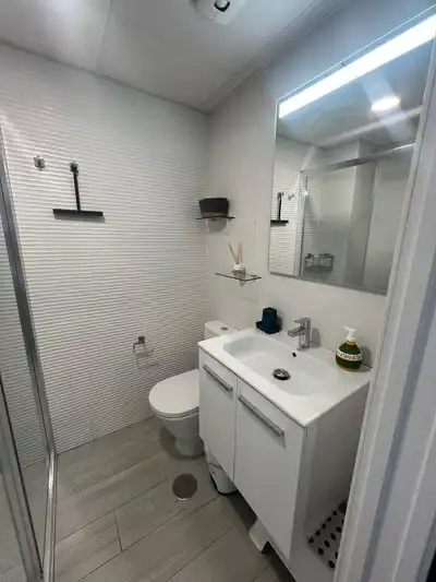 Bany de Apartament en venda en Mijas amb Aire condicionat, Calefacció i Terrassa
