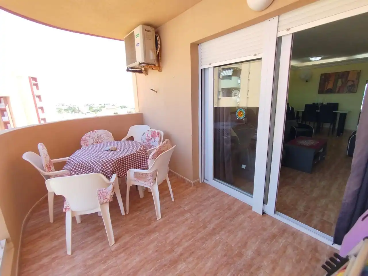 Terraza de Apartamento en venta en La Manga del Mar Menor con Aire acondicionado, Calefacción y Terraza