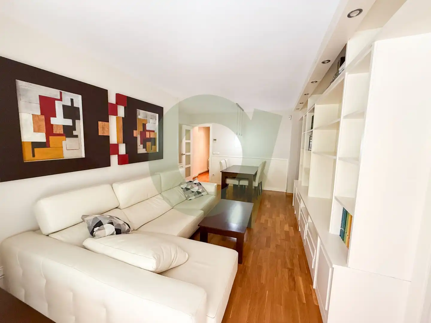 Sala d'estar de Pis en venda en Barcelona amb Aire condicionat i Calefacció