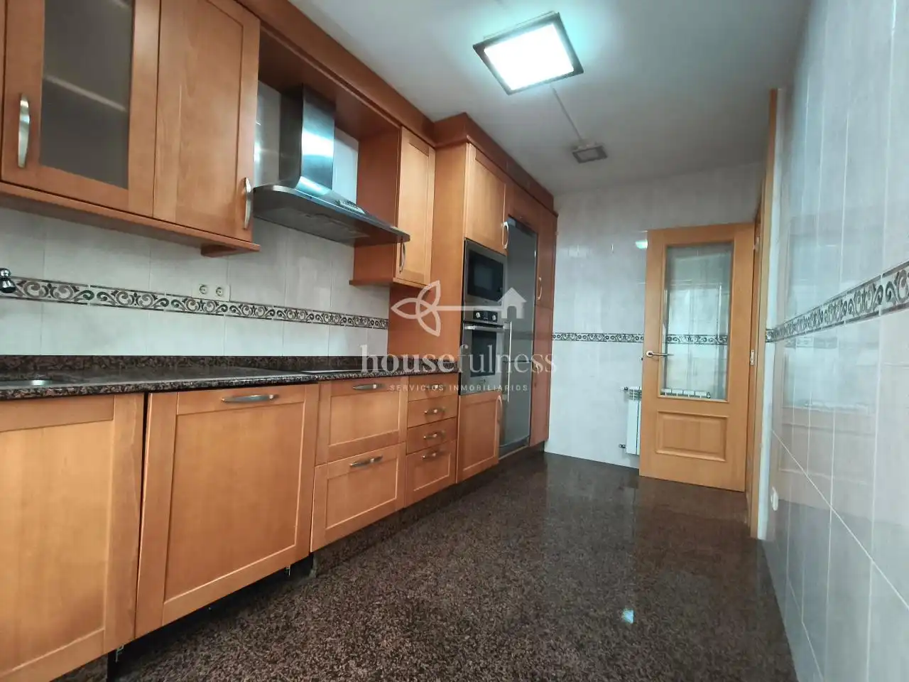 Kitchen of Flat for sale in Ferrol  with Heating and Terrace