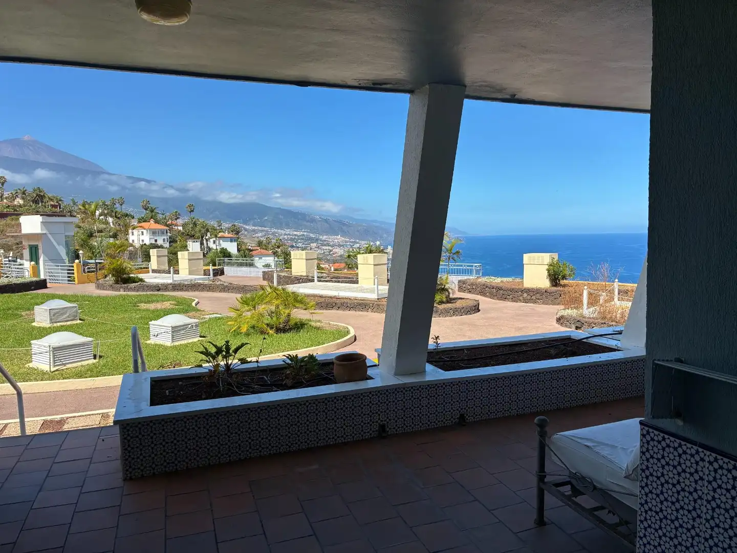 Terraza de Apartamento de alquiler en Santa Úrsula