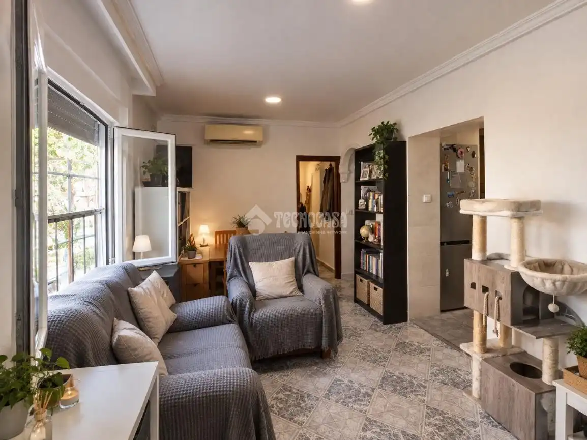 Sala de estar de Piso en venta en Sevilla con Aire acondicionado