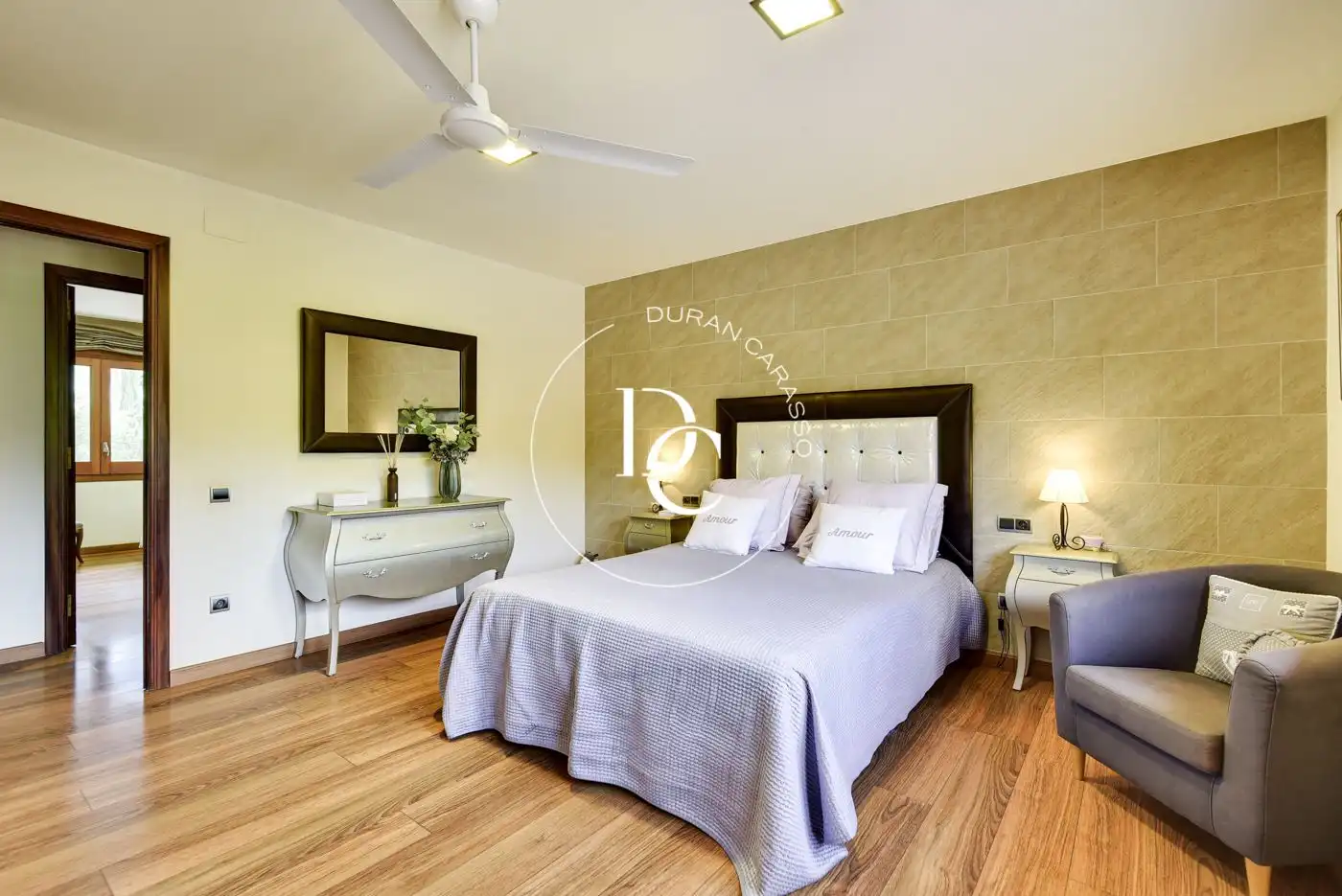 Bedroom of Houses for sale in Cardedeu  with Heating, Private garden and Furnished