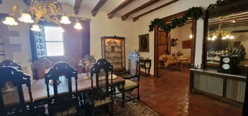 Dining room of Country homes for sale in Rubielos de Mora  with Air Conditioner, Heating and Terrace
