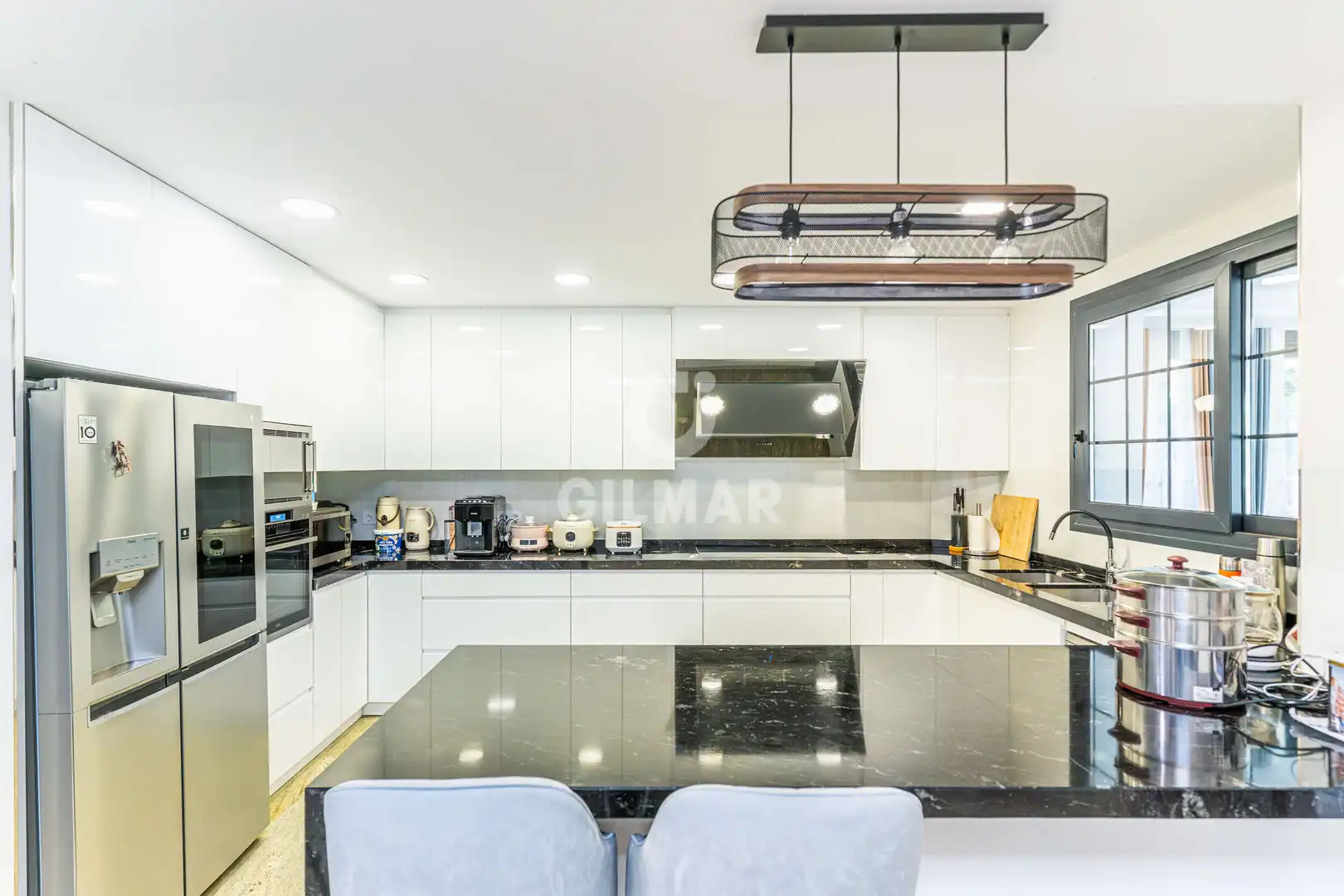 Cocina de Casa o chalet en venta en Boadilla del Monte con Calefacción, Jardín privado y Piscina