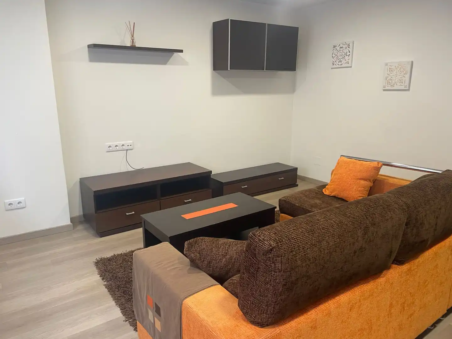 Sala de estar de Piso de alquiler en Santiago de Compostela  con Amueblado