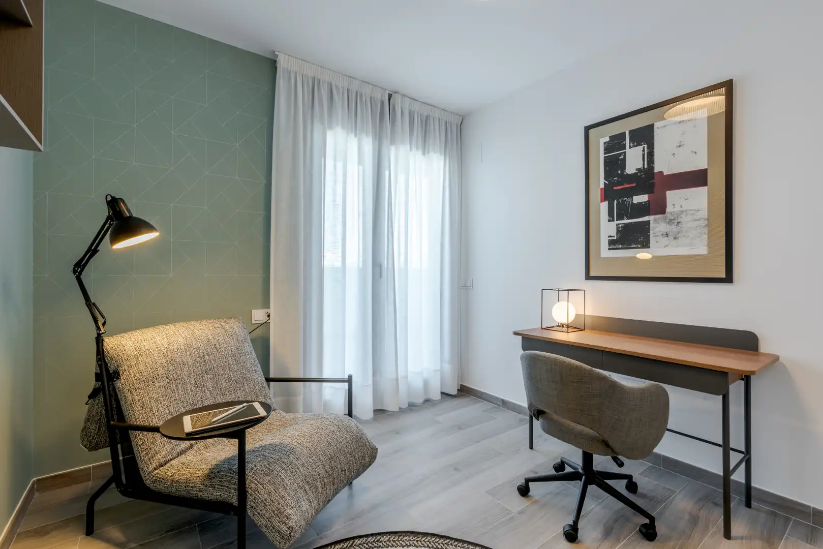 Schlafzimmer von Dachboden zum Verkauf in Torremolinos mit Klimaanlage, Heizung und Terrasse