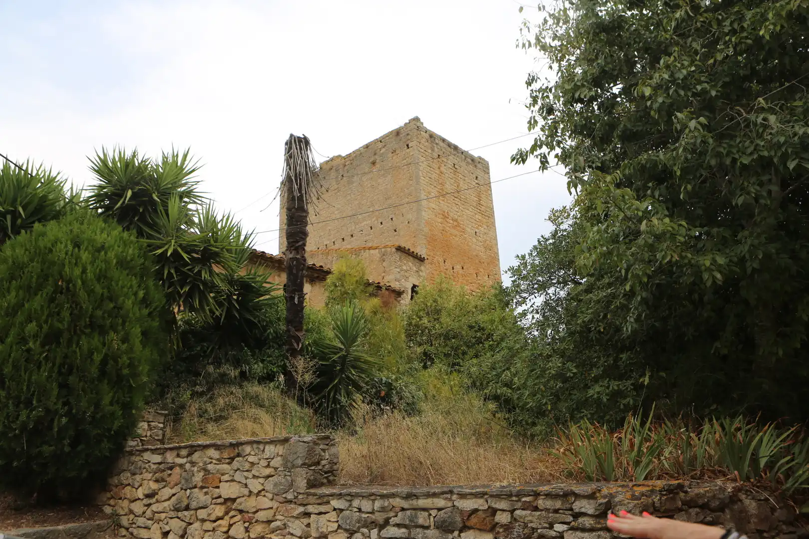 Vista exterior de Finca rústica en venda en Begur amb Jardí privat