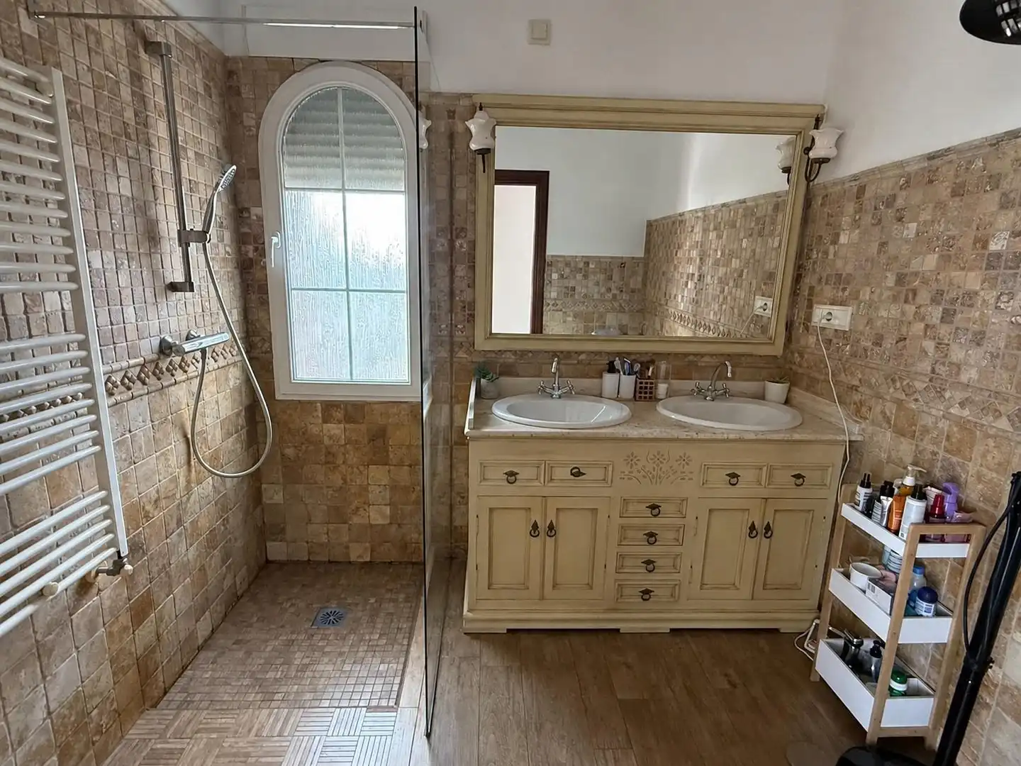 Baño de Casa o chalet en venta en San Vicente del Raspeig / Sant Vicent del Raspeig con Aire acondicionado, Jardín privado y Terraza