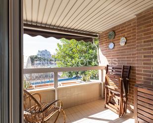 Balcony of Apartment to rent in  Valencia Capital  with Air Conditioner, Heating and Terrace