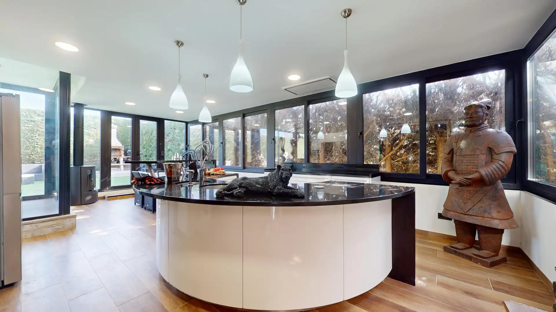 Cocina de Casa adosada en venta en Barrika con Terraza y Trastero