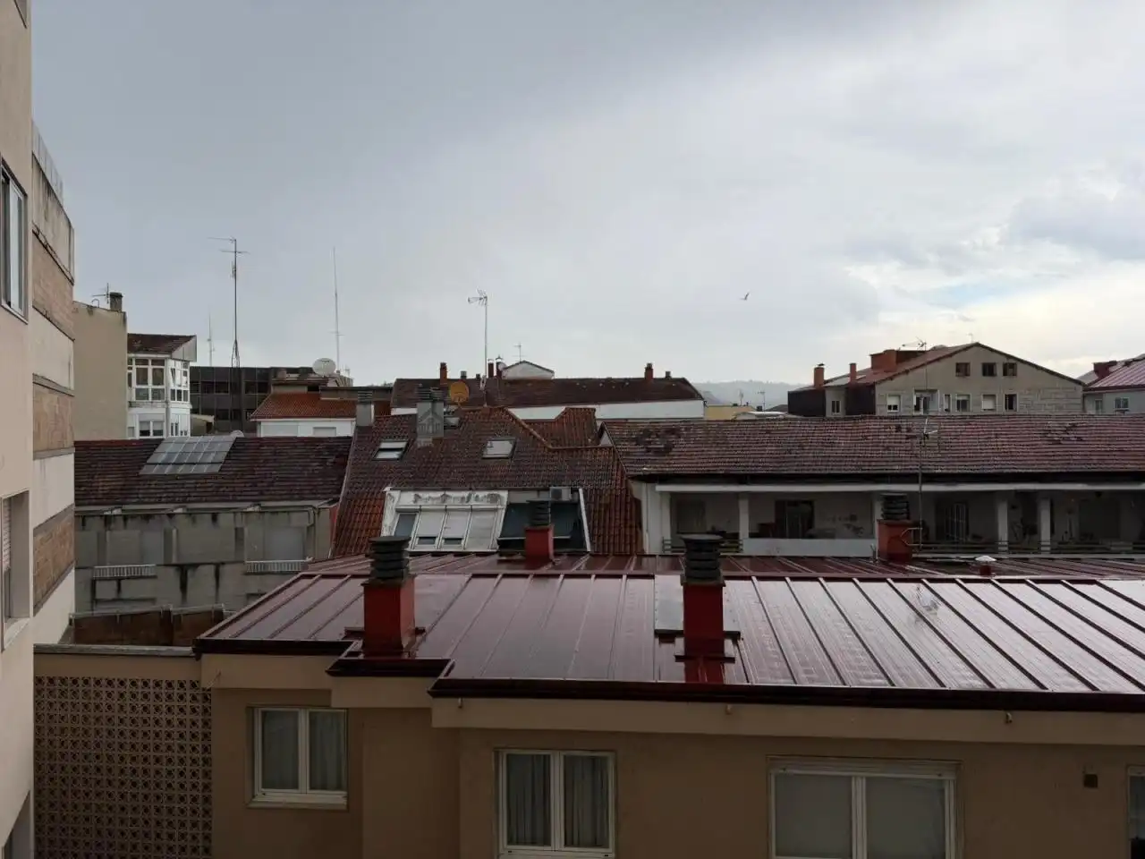 Terraza de Piso de alquiler en Ourense Capital  con Calefacción y Amueblado