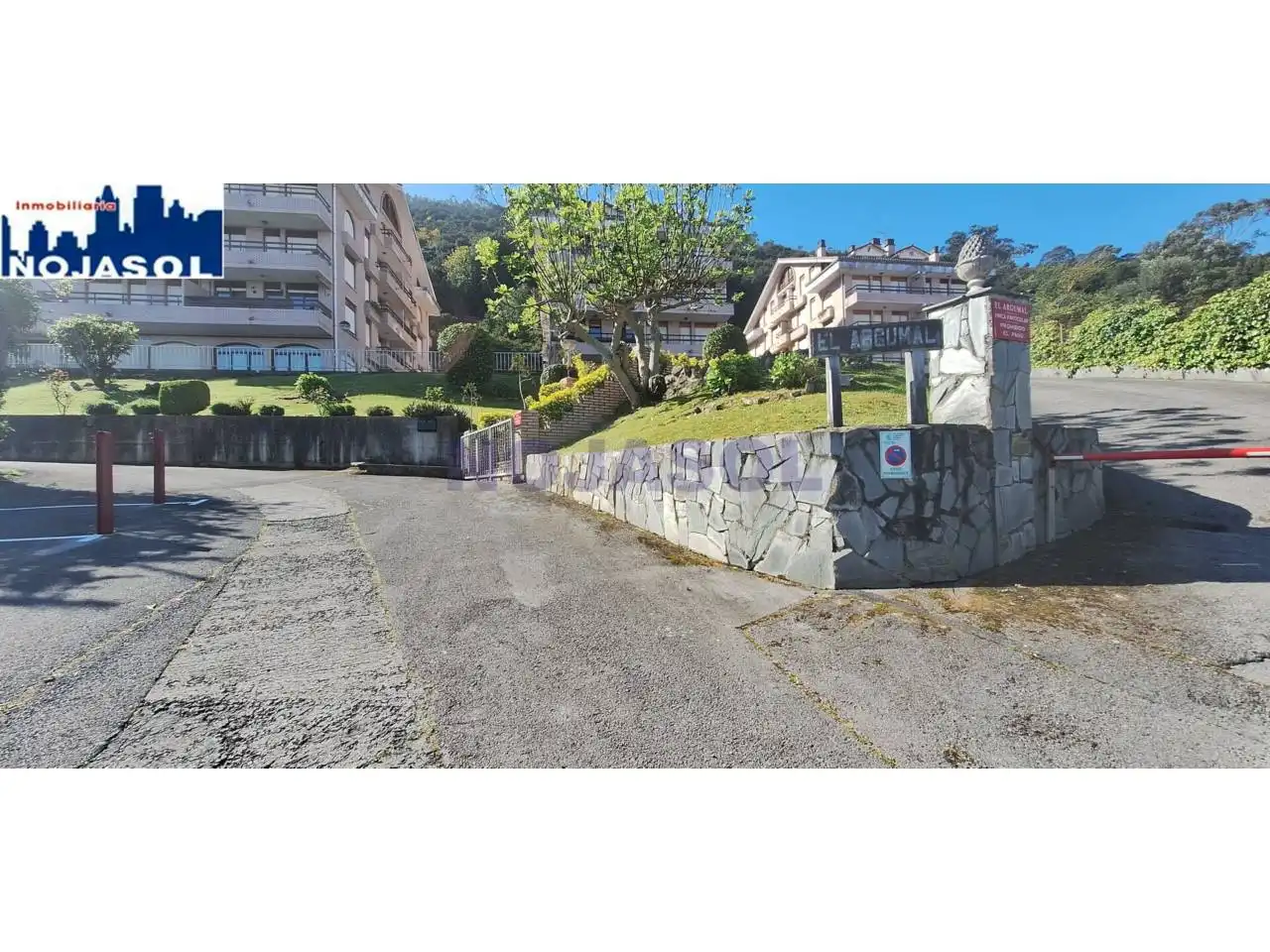 Vista exterior de Apartament de lloguer en Noja amb Calefacció, Terrassa i Moblat