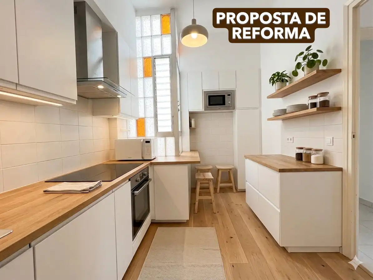 Cocina de Casa o chalet en venta en Igualada con Calefacción, Parquet y Terraza