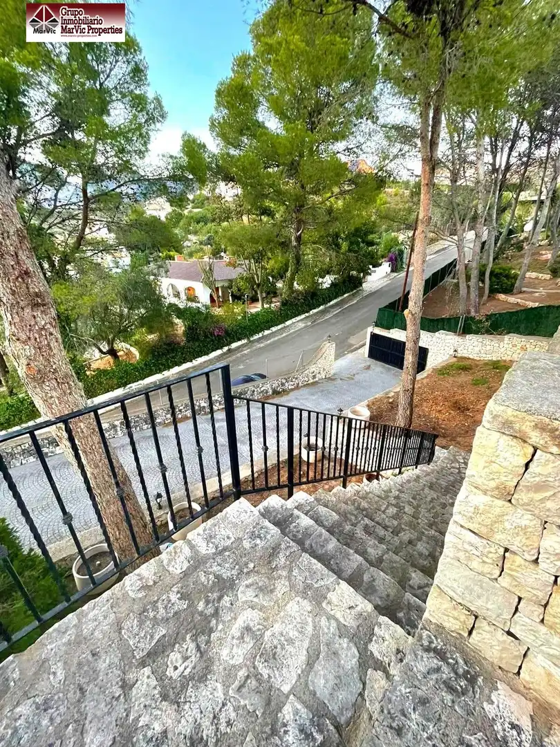 Vista exterior de Casa o chalet en venta en Gandia con Aire acondicionado, Calefacción y Jardín privado