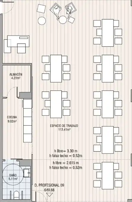 Büro zur Miete in Valdebebas - Valdefuentes