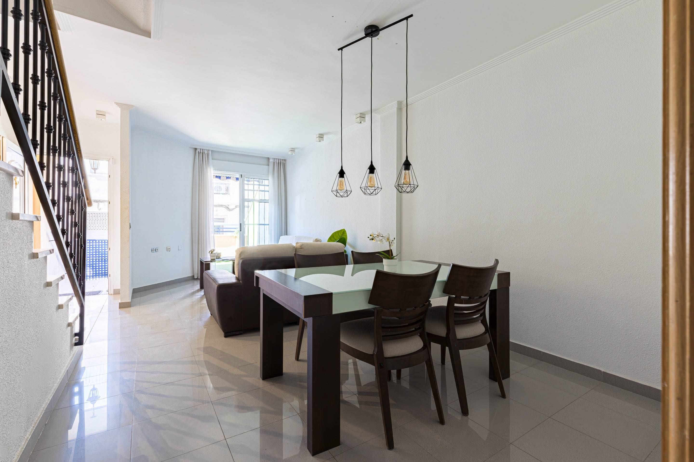 Comedor de Dúplex en venta en  Murcia Capital con Aire acondicionado, Terraza y Trastero