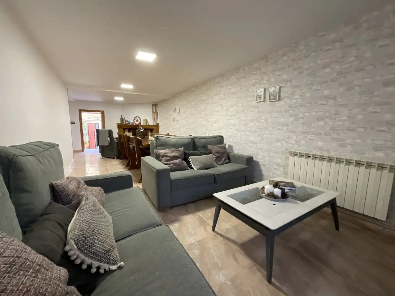 Sala de estar de Casa o chalet en venta en Bañares con Calefacción, Trastero y Amueblado