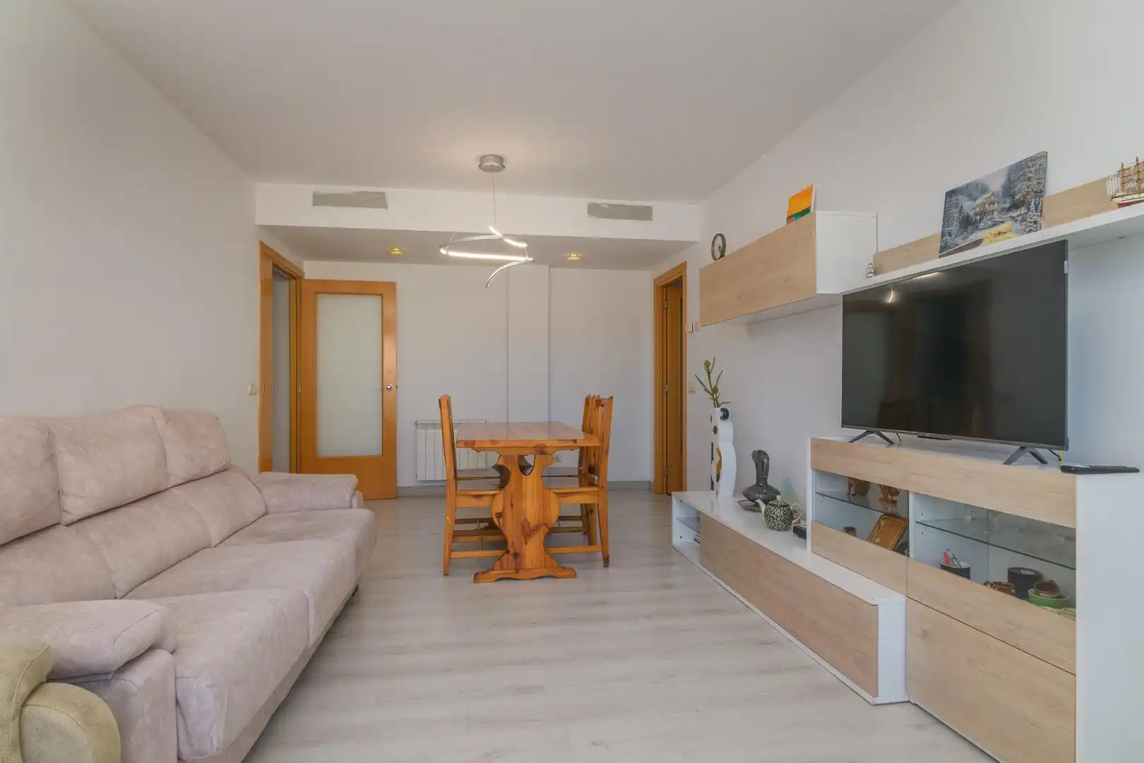 Sala de estar de Piso en venta en Manresa con Calefacción y Balcón